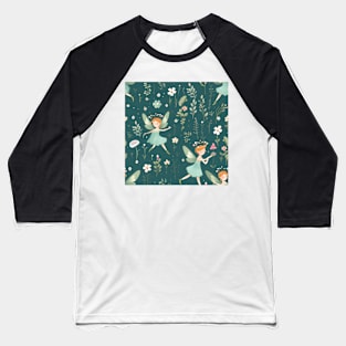 Fairy Pattern 25 Baseball T-Shirt